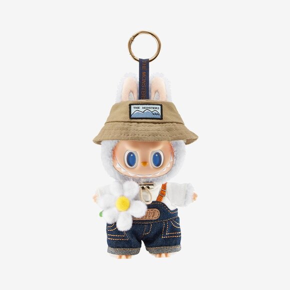 Pop Mart The Monsters Labubu Fall in the Wild Pendant - Farmer Bucket Hat Sealed - Picture 1 of 3